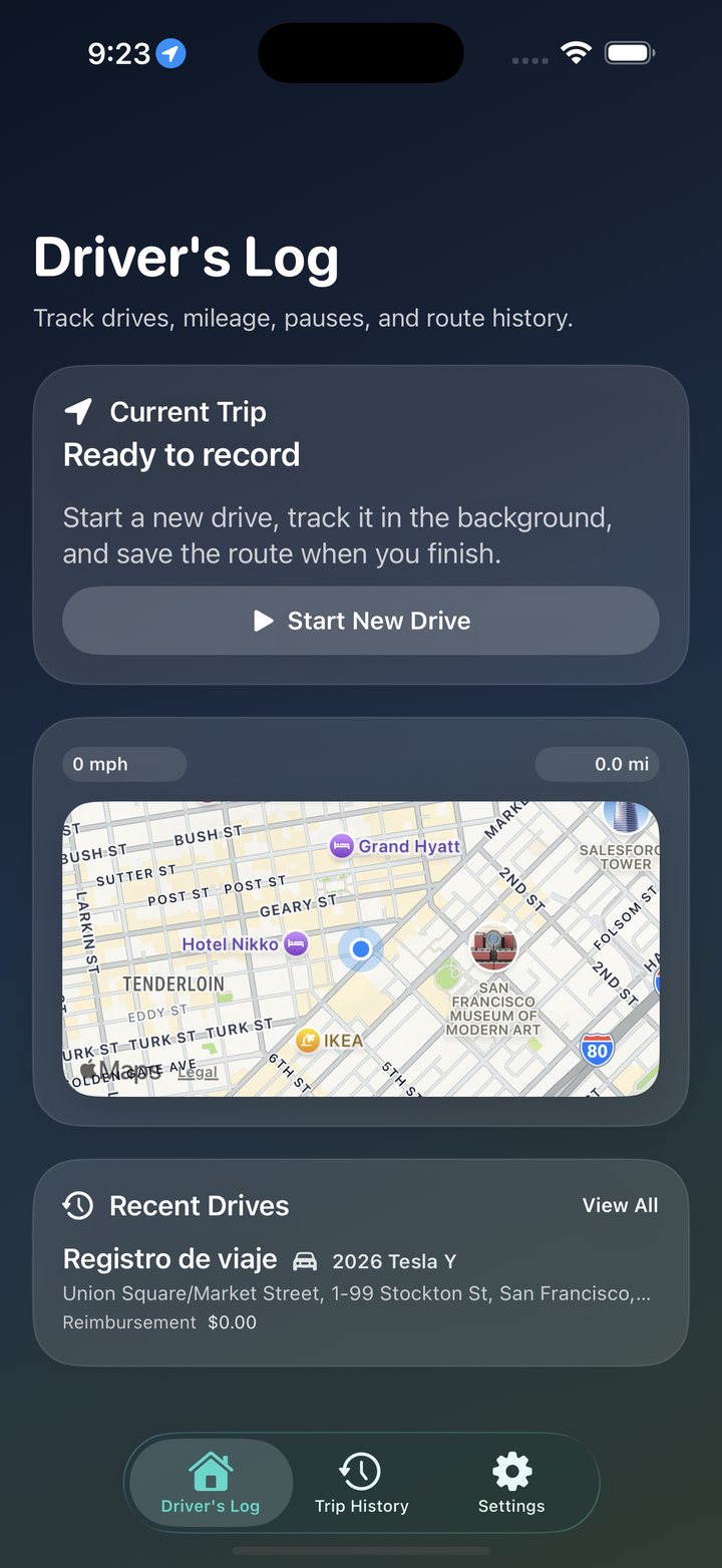 Drive Register screenshot 1