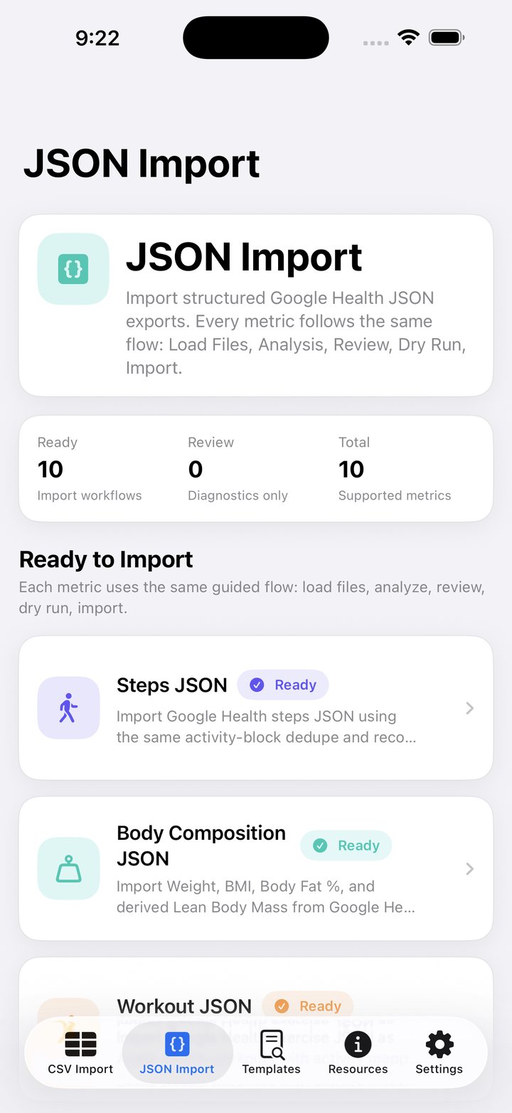 Health Migrate screenshot 2